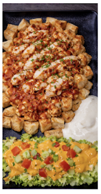 Chicken Kebab Calzone